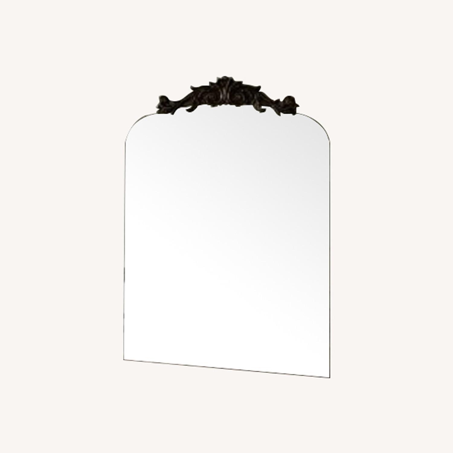 Kate & Laurel Gold Arch Mirror 20x30 – Baroque - image-0