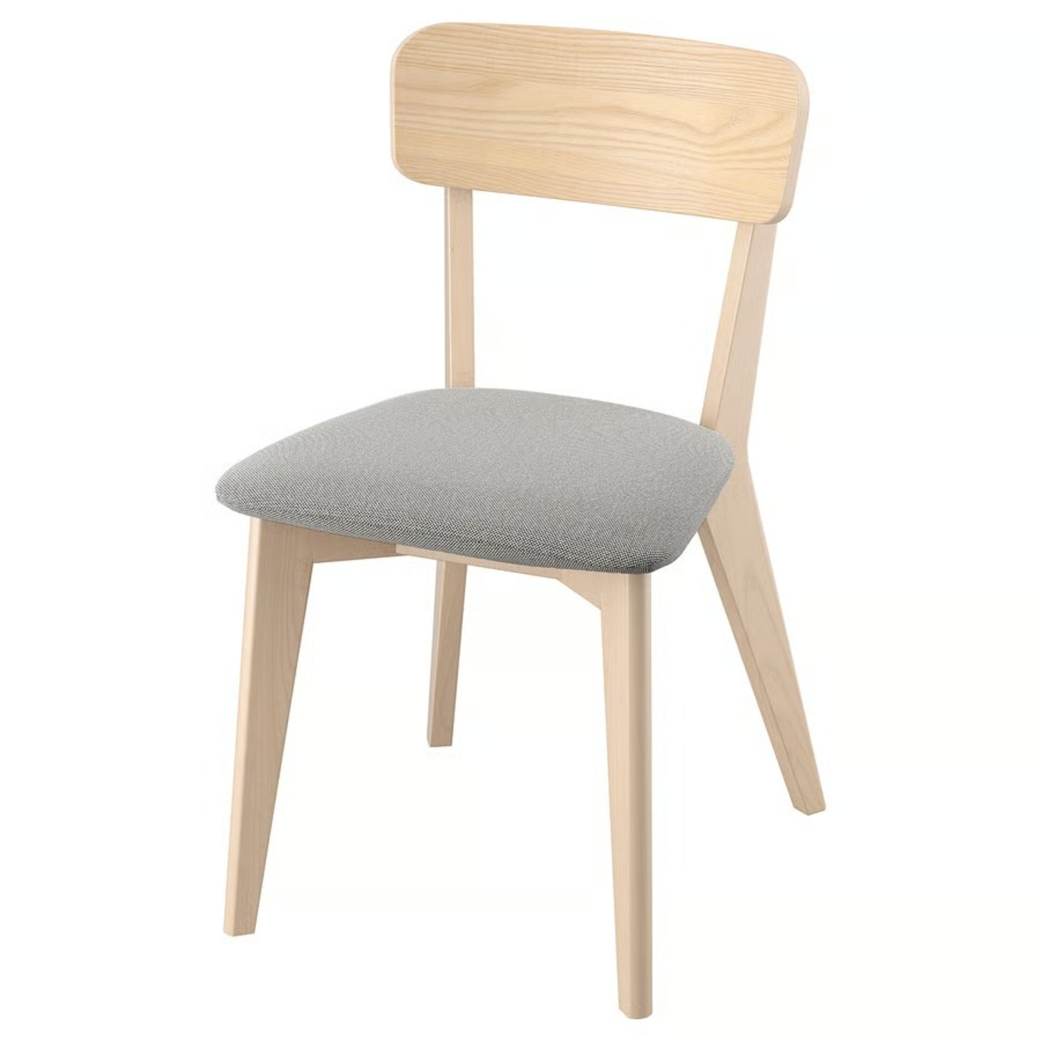 IKEA LISABO / LISABO Table and 4 Chairs Ash Veneer Ash - image-3