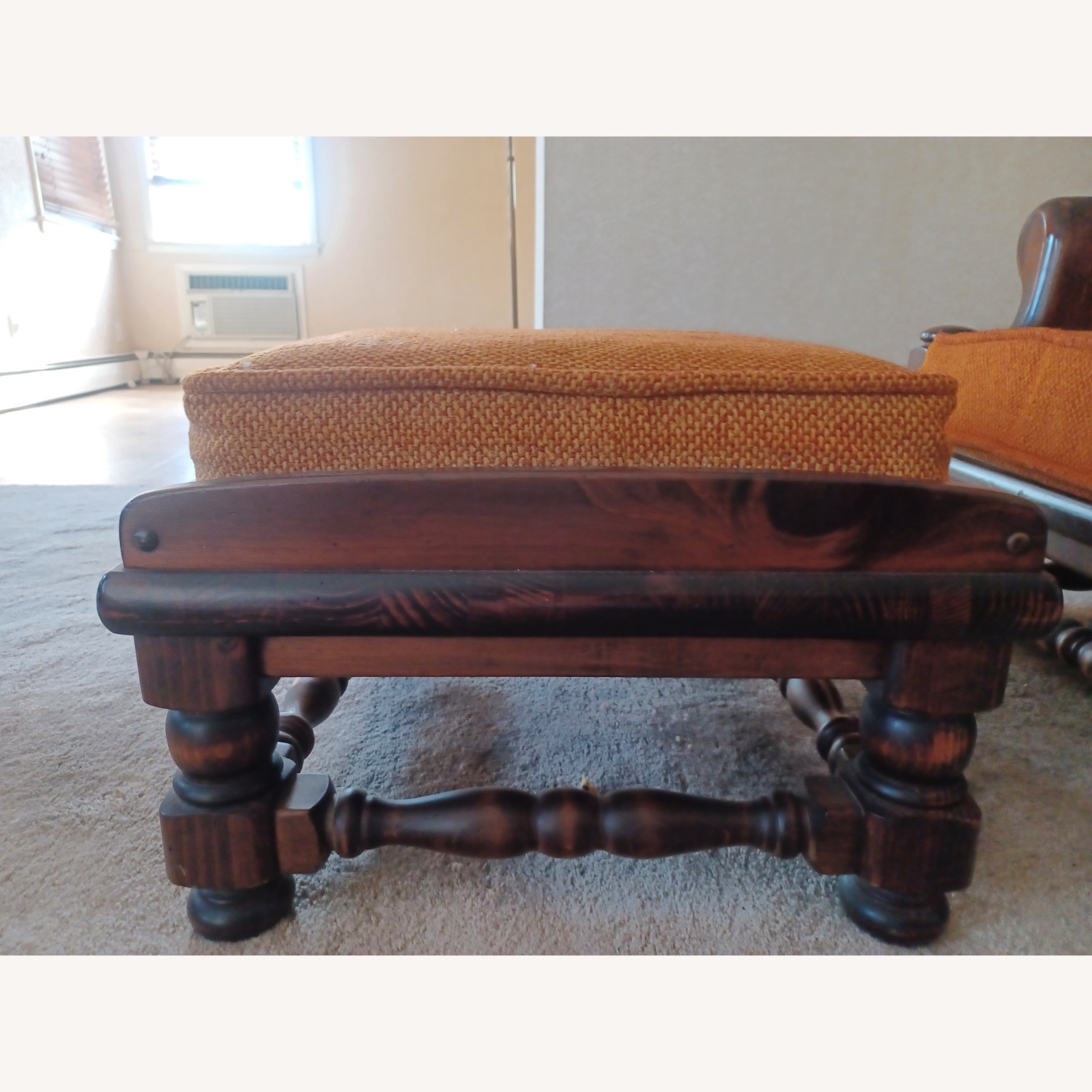 Ethan Allen Chair and Foot Stool - image-4