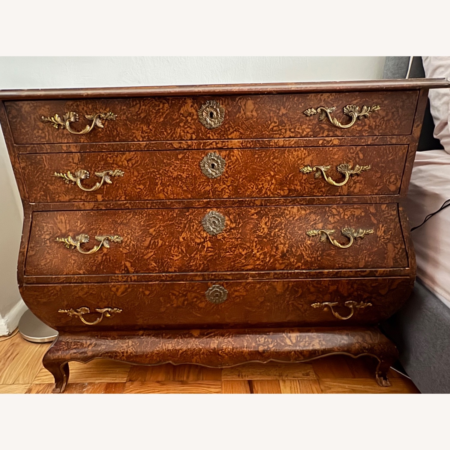 Antique Wood Dresser - image-1