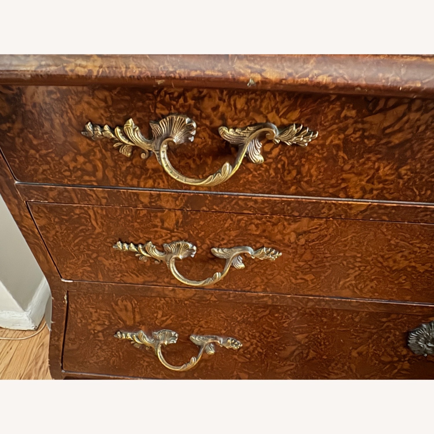 Antique Wood Dresser - image-2