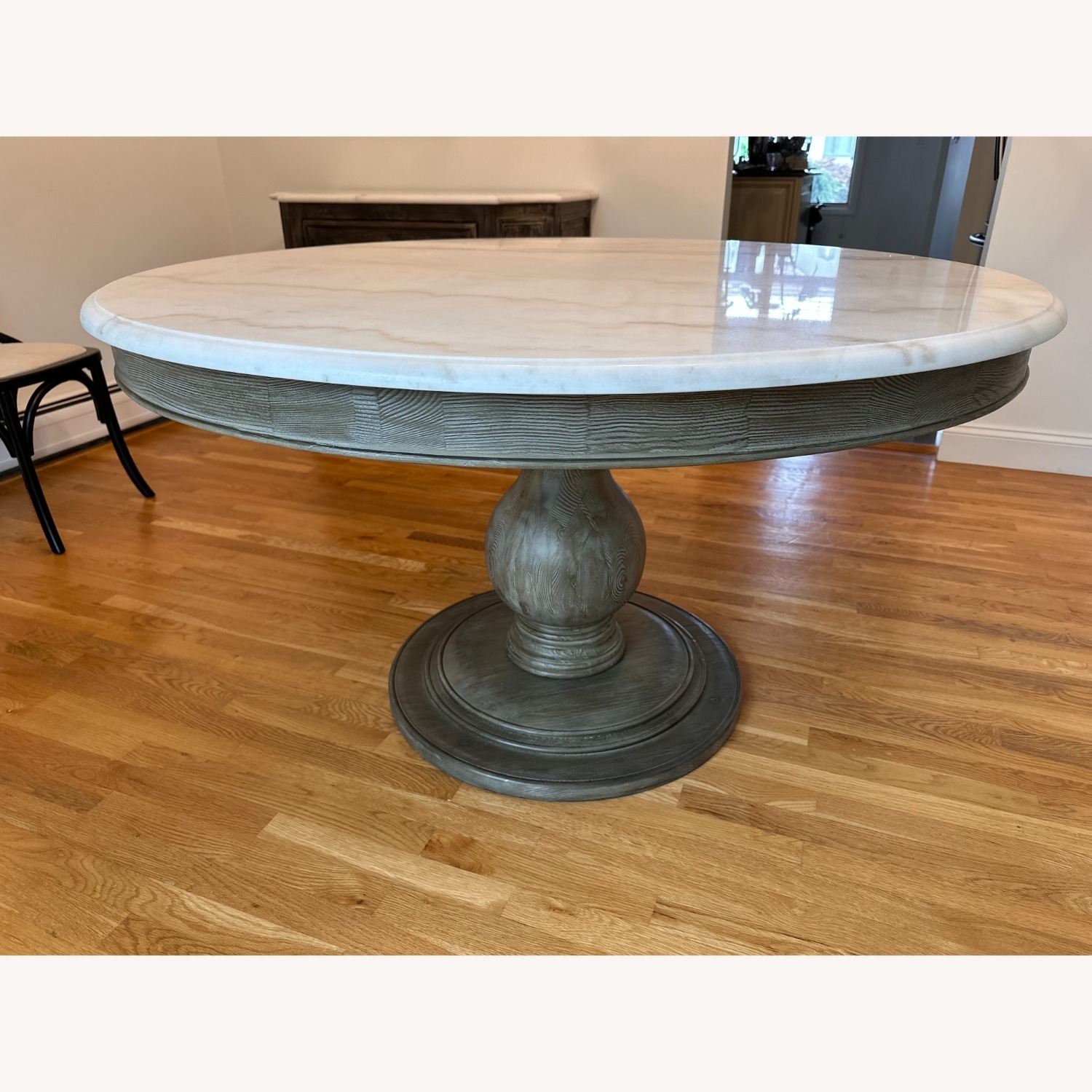 Arhaus Luca Dining Table with Marble Top - image-1