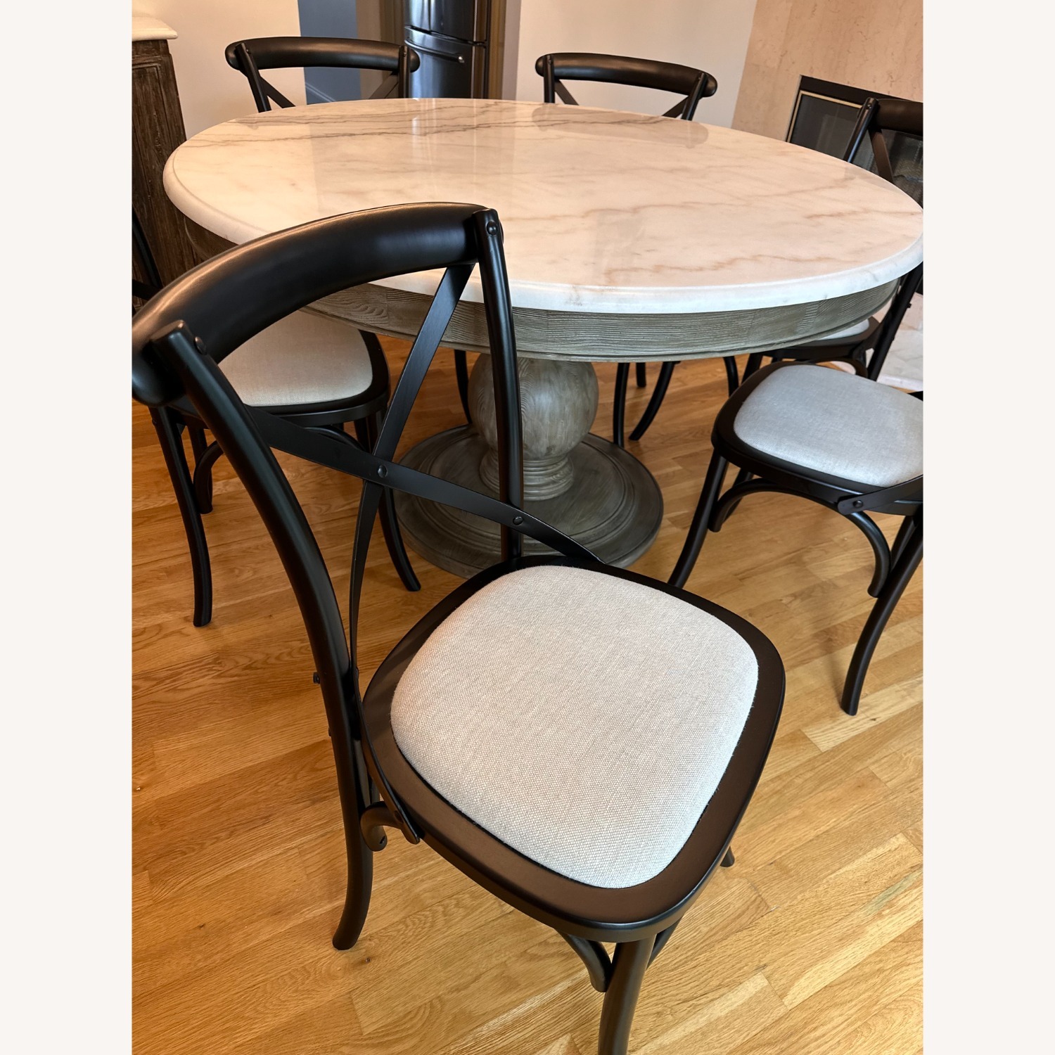 Arhaus Luca Dining Table with Marble Top - image-4