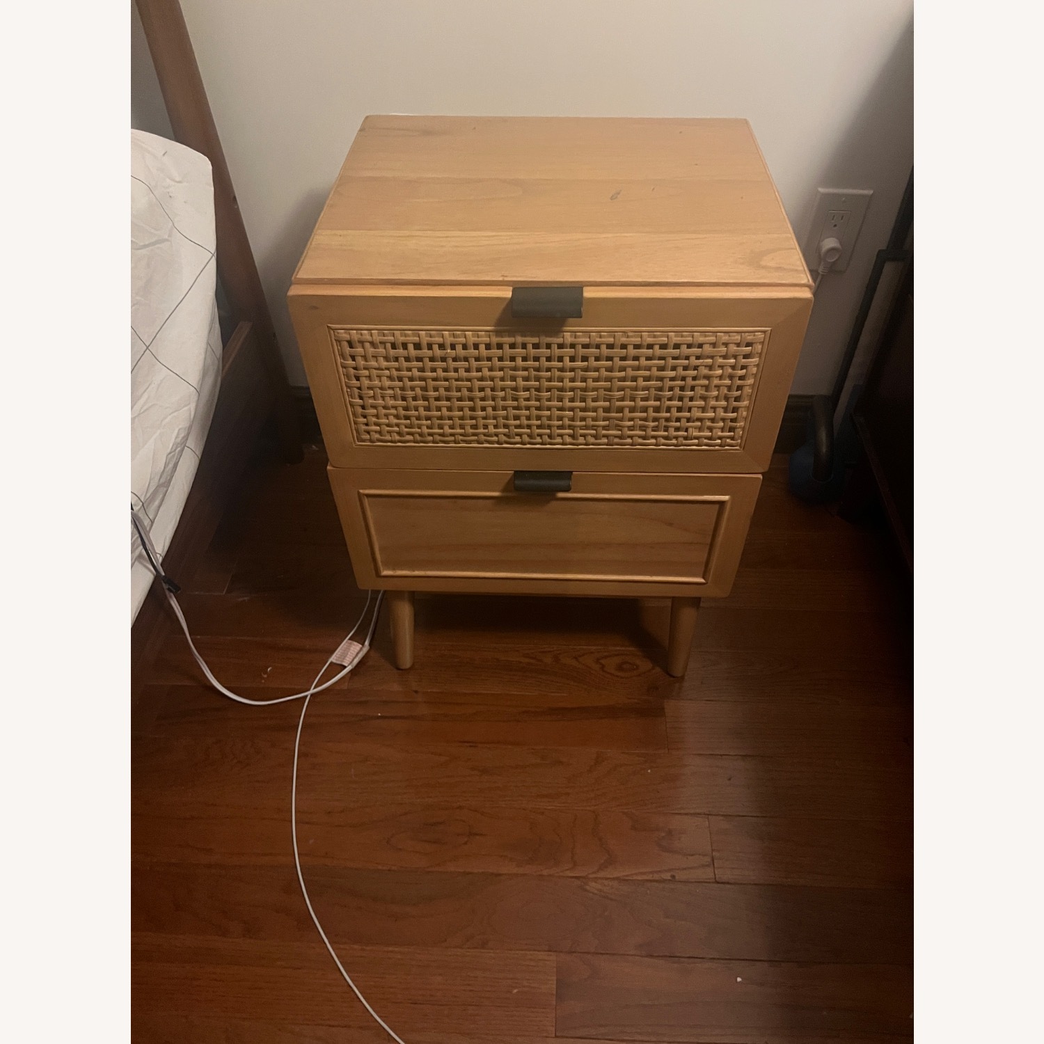 Wayfair Rattan Nightstand - image-2