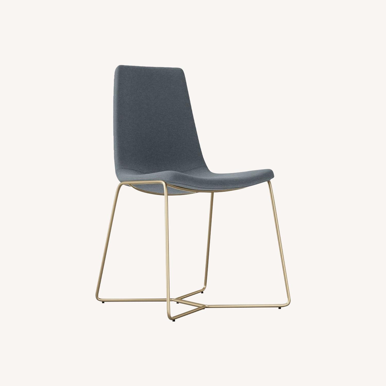 West Elm Astor Velvet Slope Dining Chairs 4 - image-0