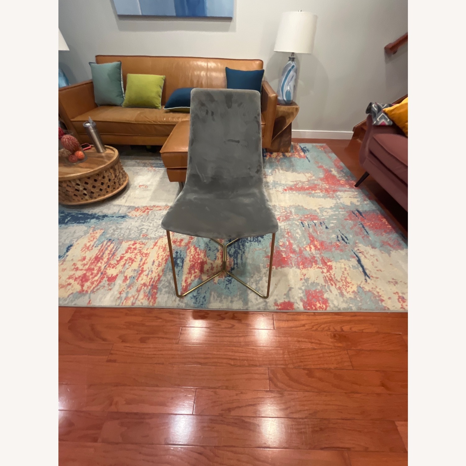 West Elm Astor Velvet Slope Dining Chairs 4 - image-2