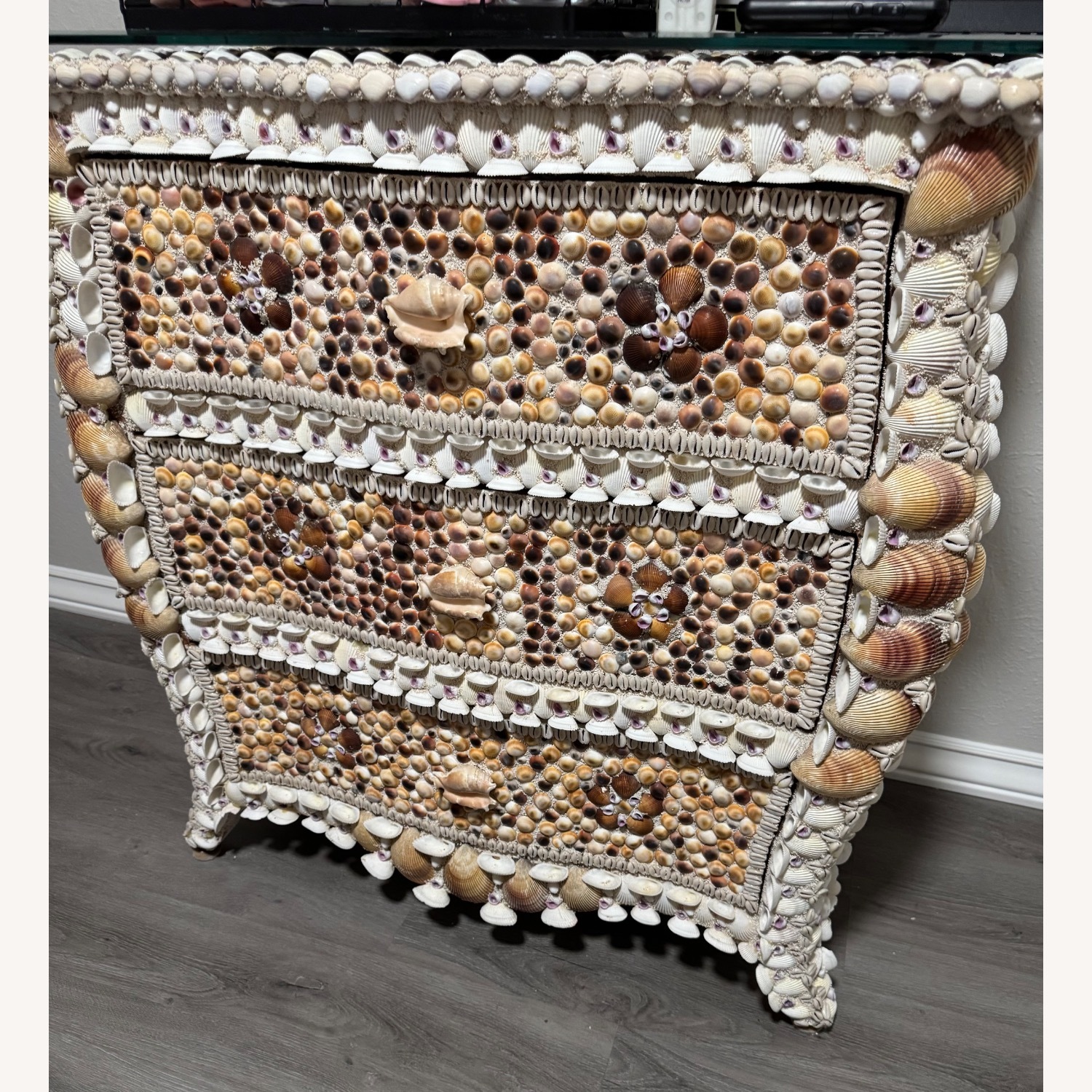 Seashell Encrusted Dresser - image-1