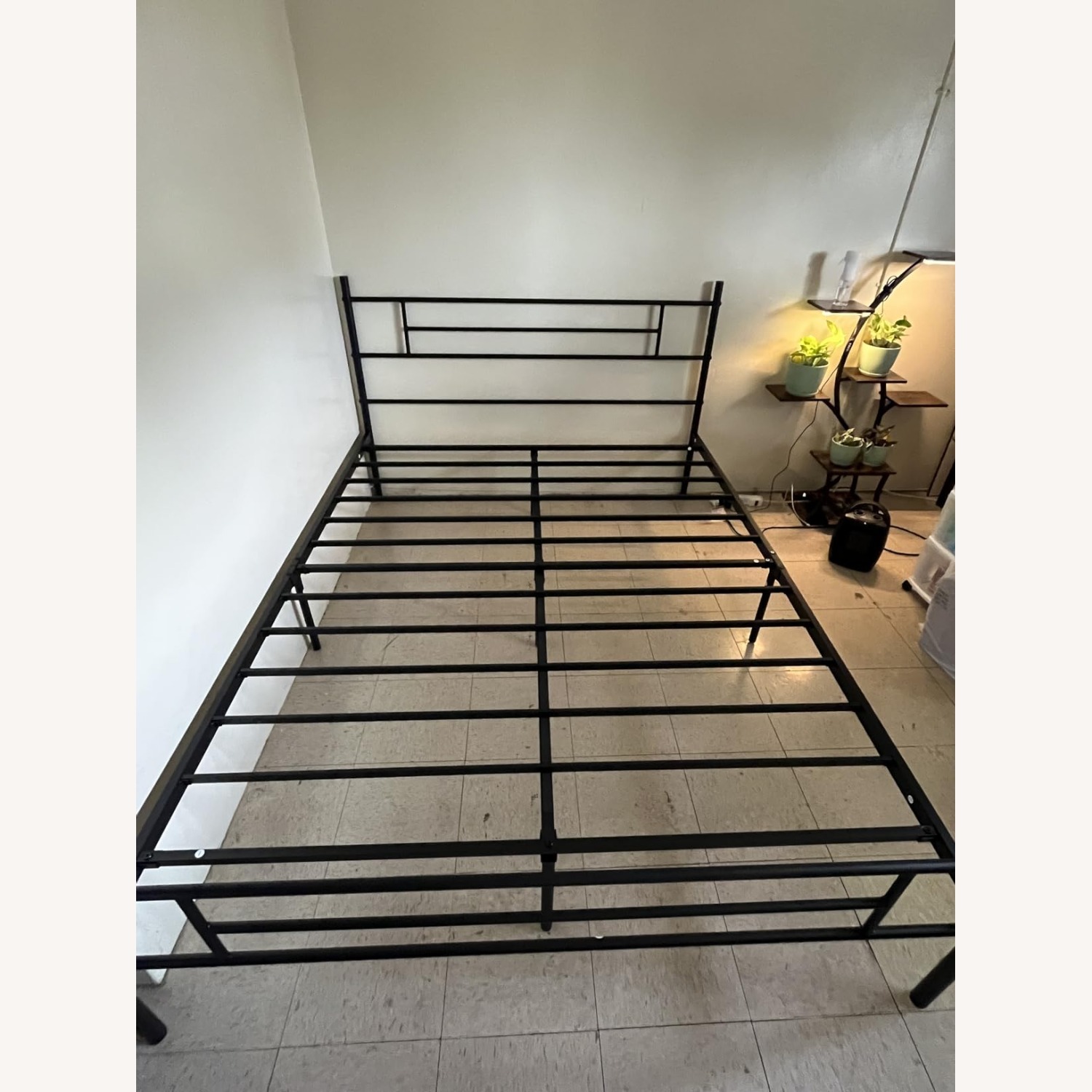 Full Size Bed Frame with Headboard and Footboard - image-2