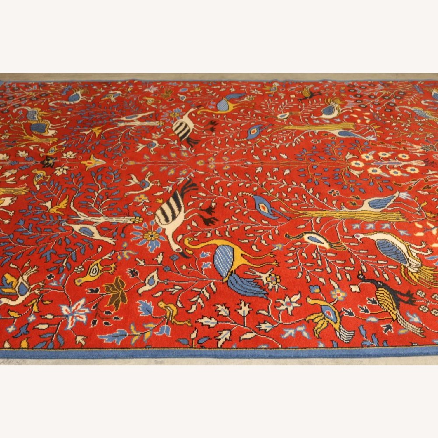 Birds of Paradise Oushak Rug 9’x12’ - image-1