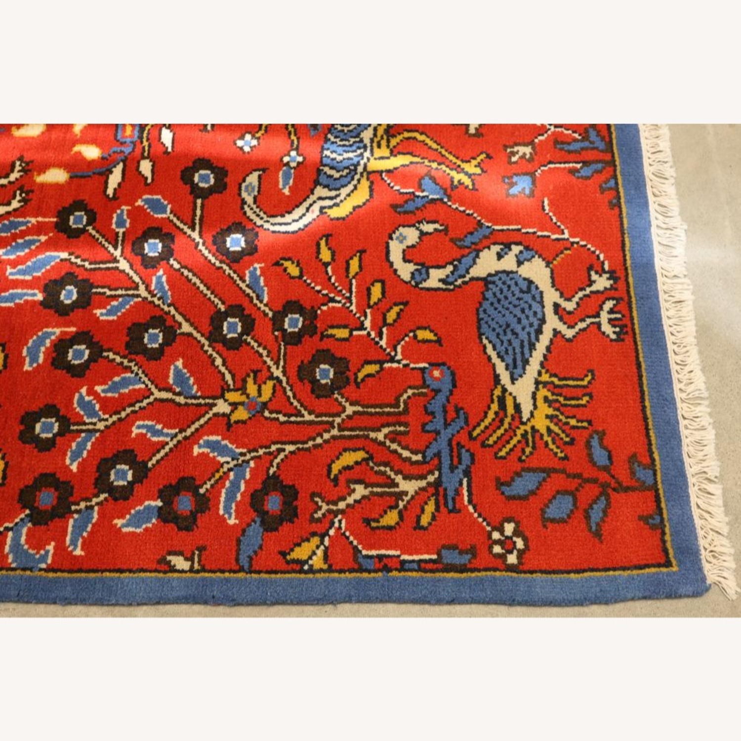 Birds of Paradise Oushak Rug 9’x12’ - image-4