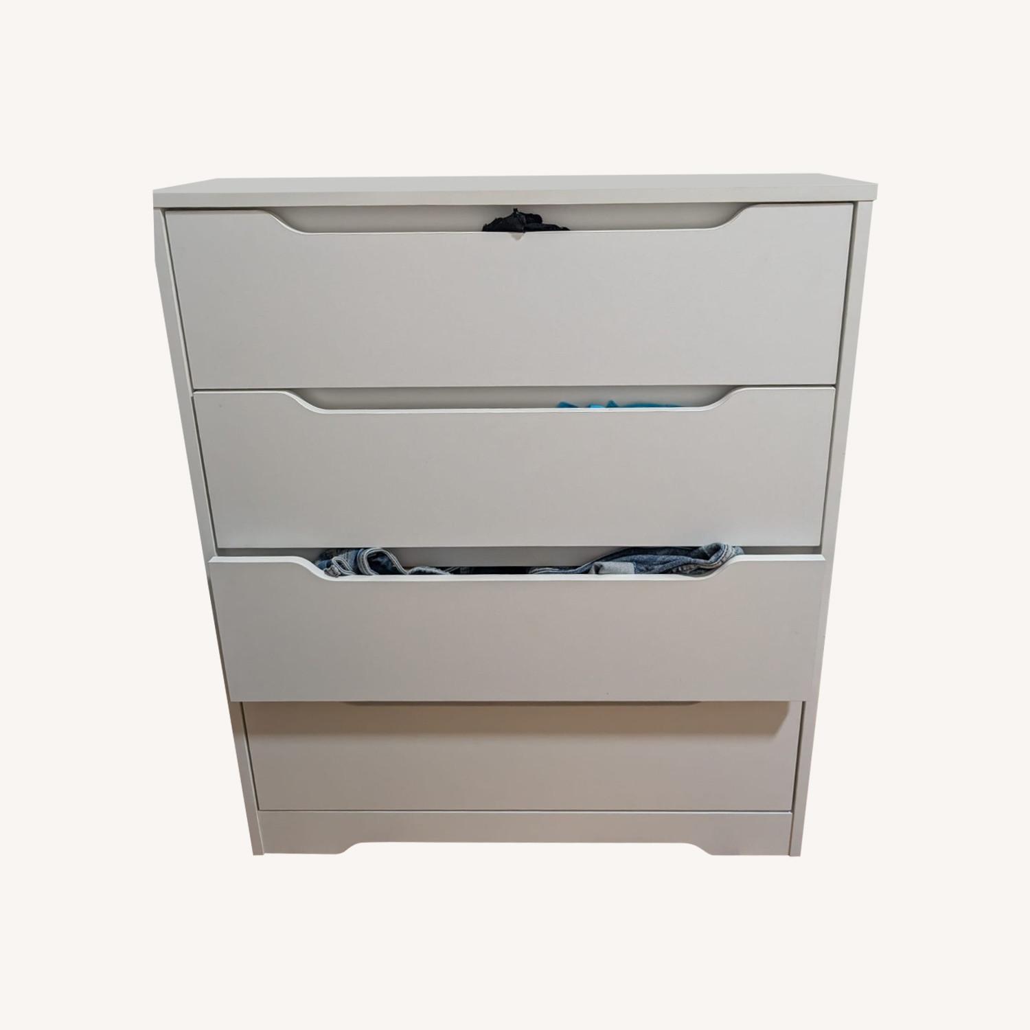 Flip Top 4 Drawer Dresser - image-0