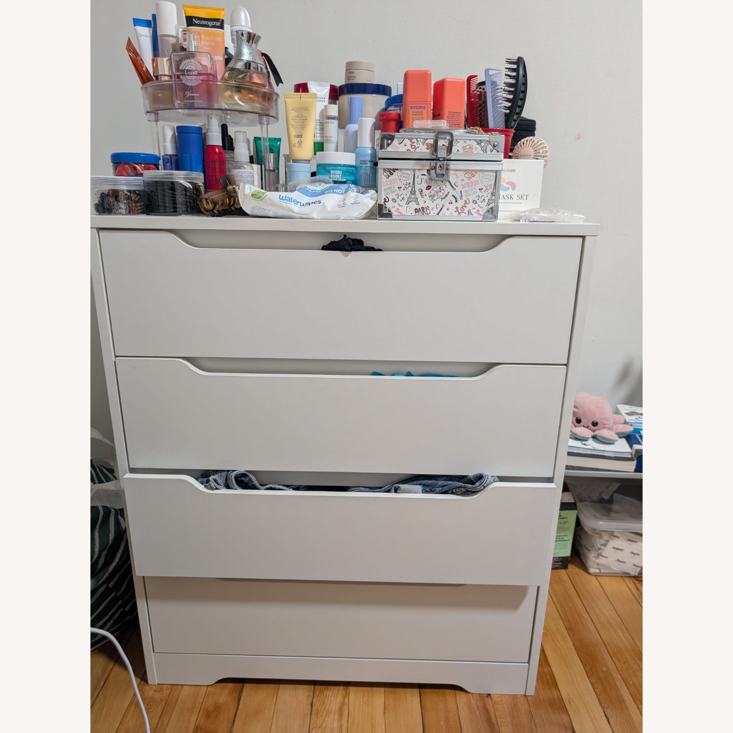 Flip Top 4 Drawer Dresser - image-1