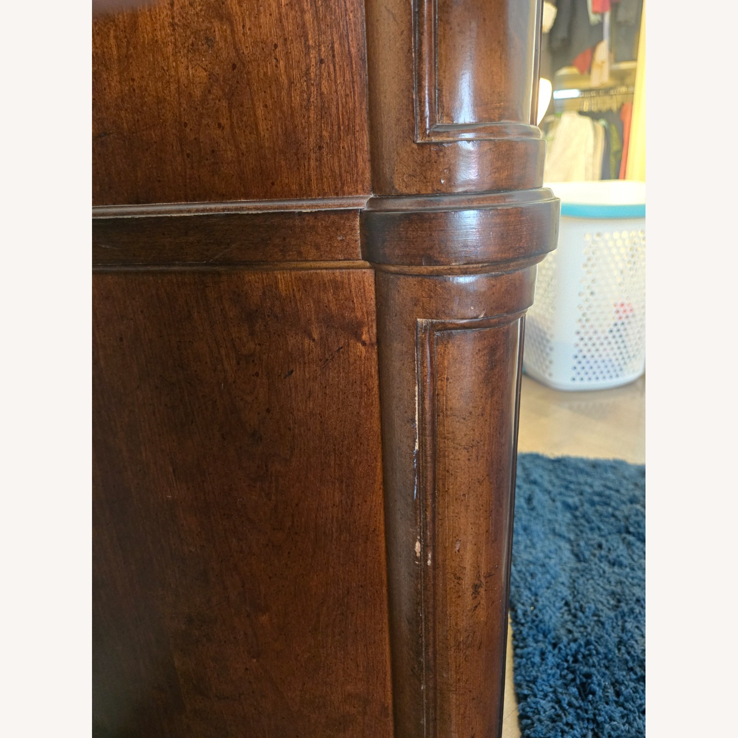 7-Drawer Traditional Dresser Espresso Finish - image-2