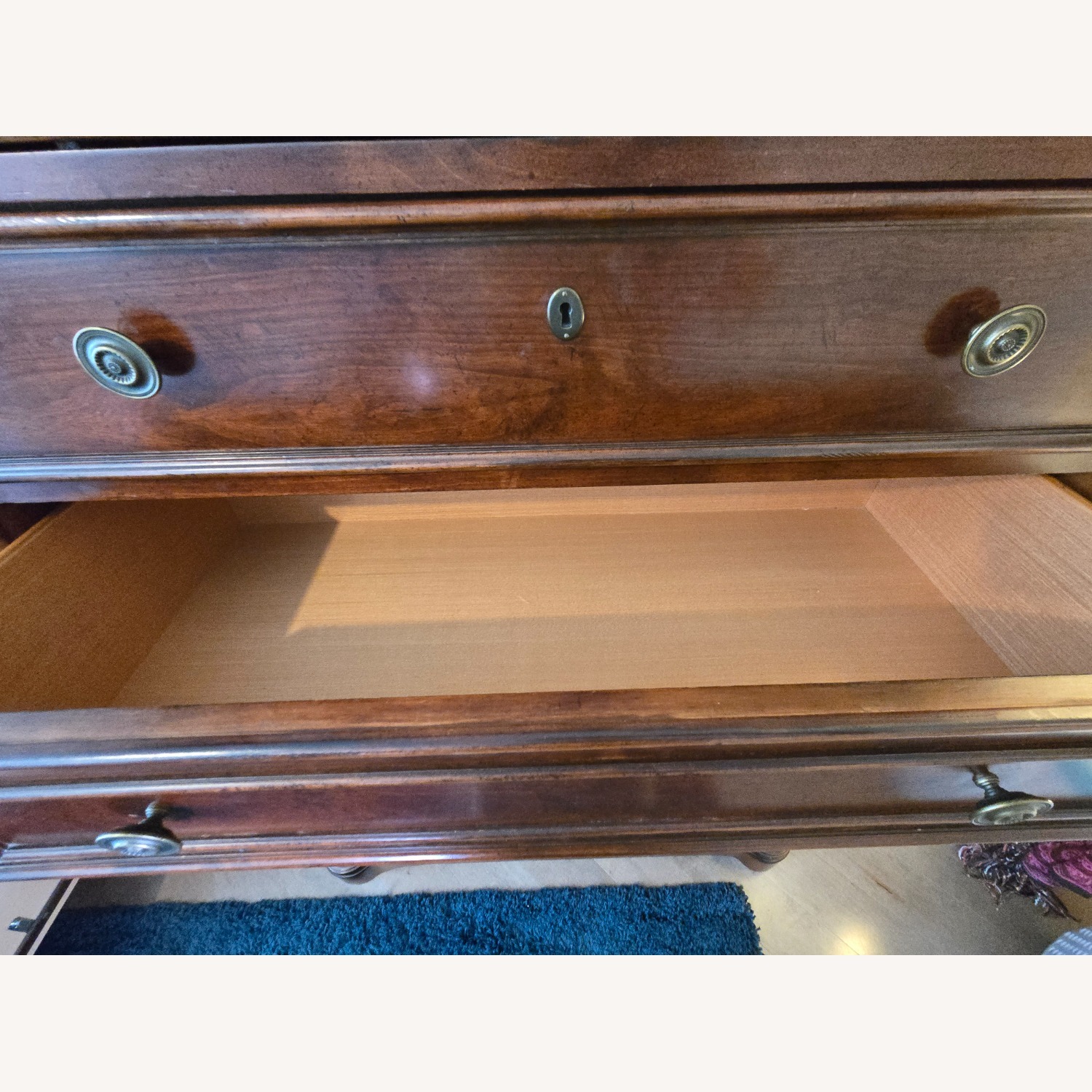 7-Drawer Traditional Dresser Espresso Finish - image-5