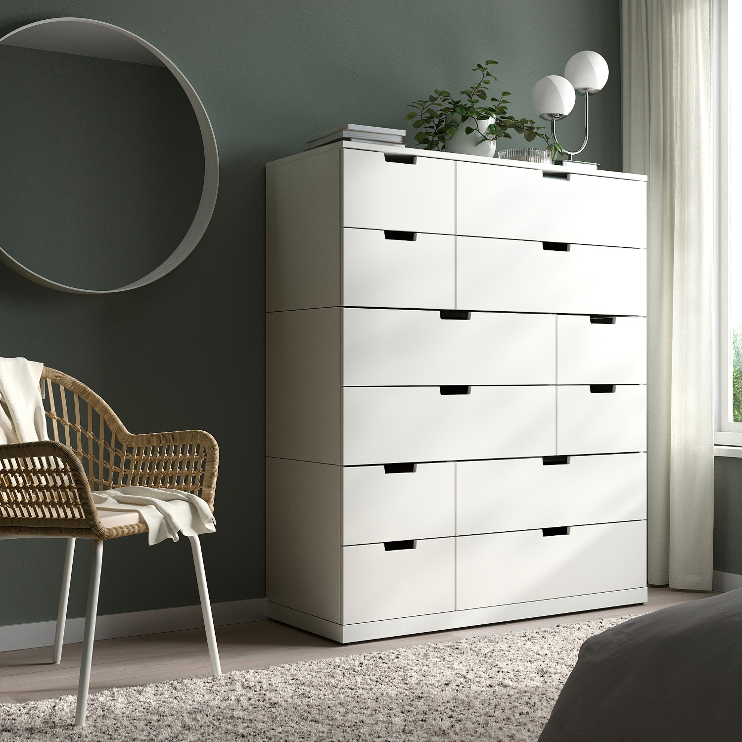 IKEA Nordli  12-drawer Dresser - image-4