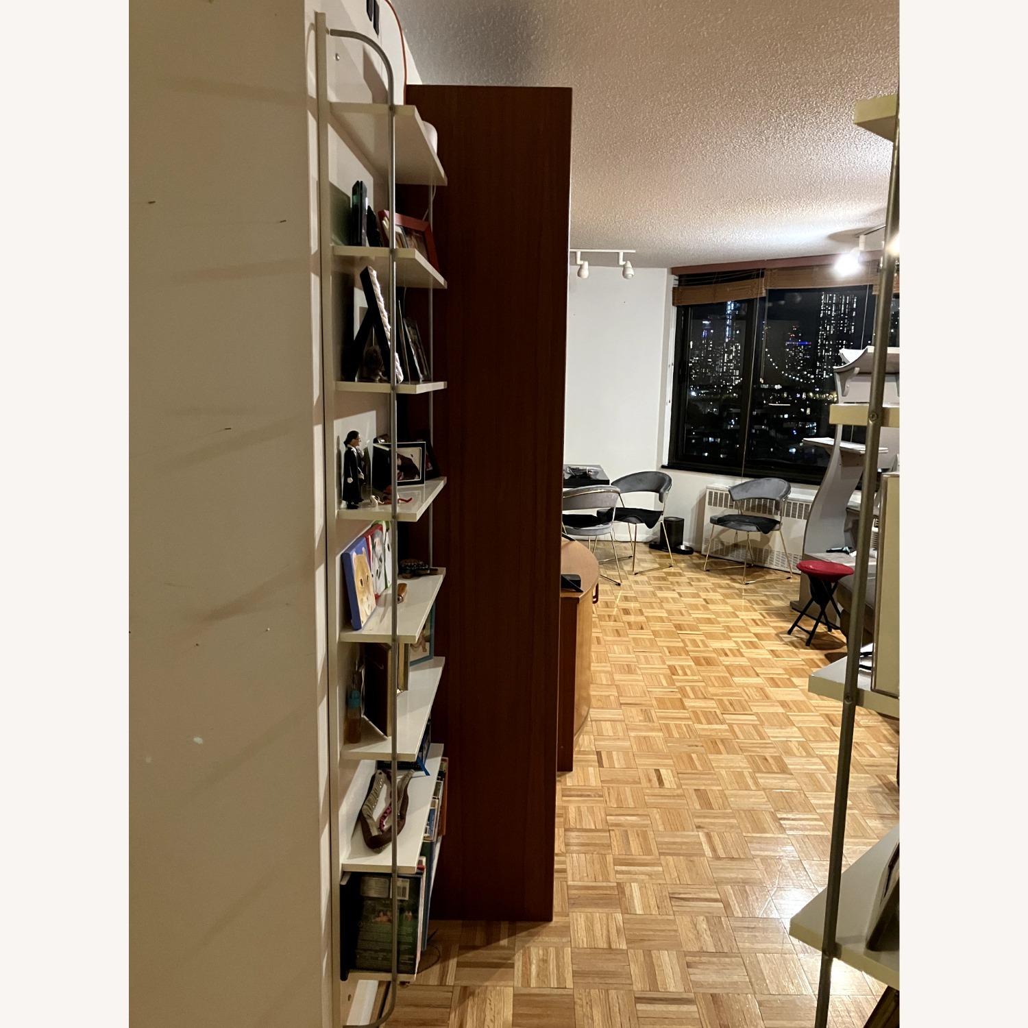 High-Quality Solid Cherry Wood Wall Unit - image-3