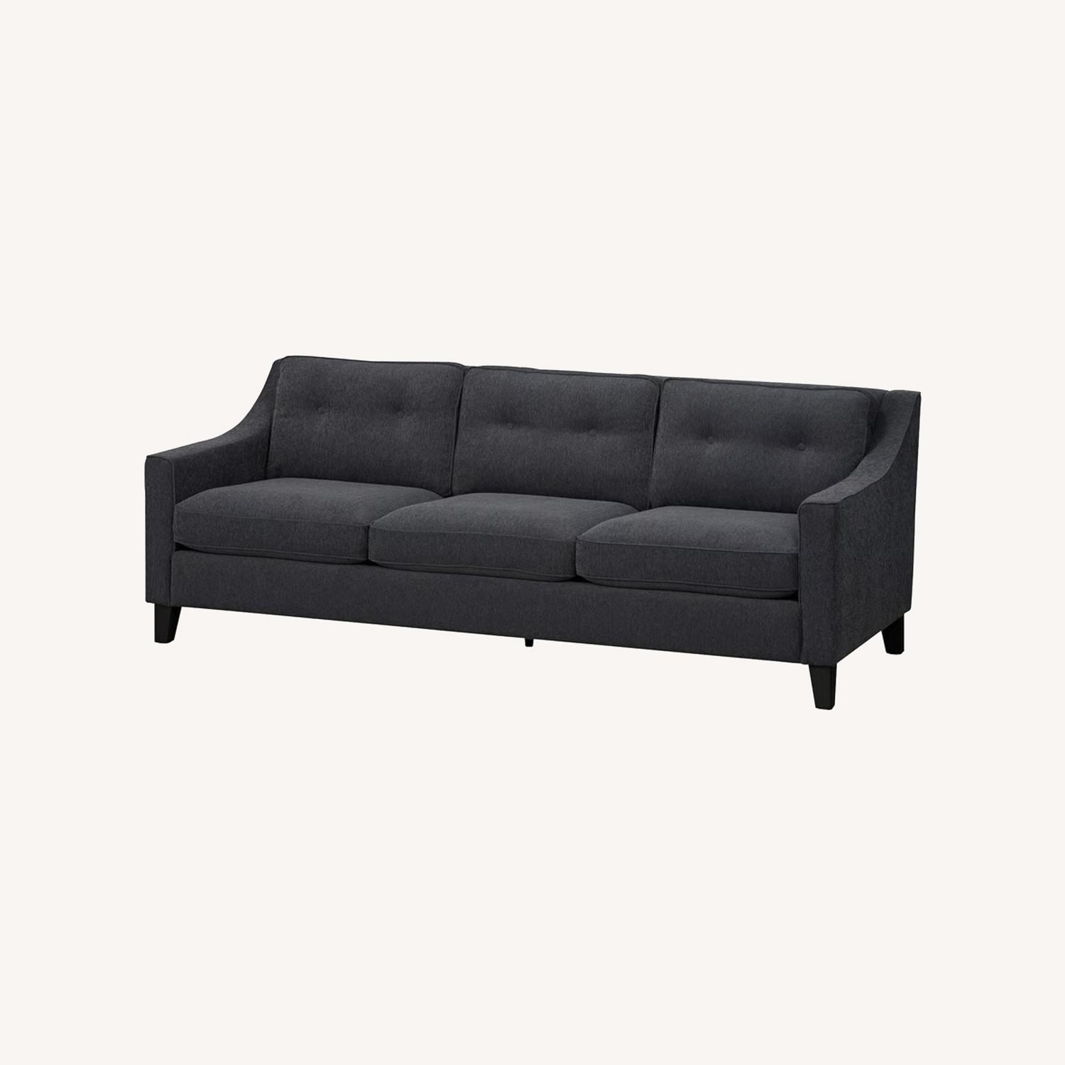 IKEA FROSLOV Dark Gray 3-Seat Sofa - image-0