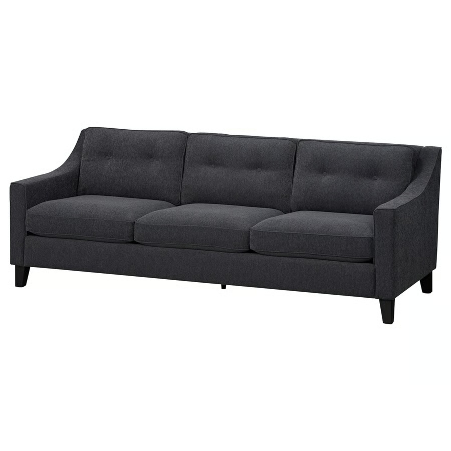 IKEA FROSLOV Dark Gray 3-Seat Sofa - image-4