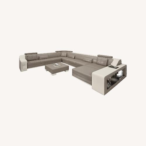 Used Big Sectional Couch California LG with table for sale on AptDeco