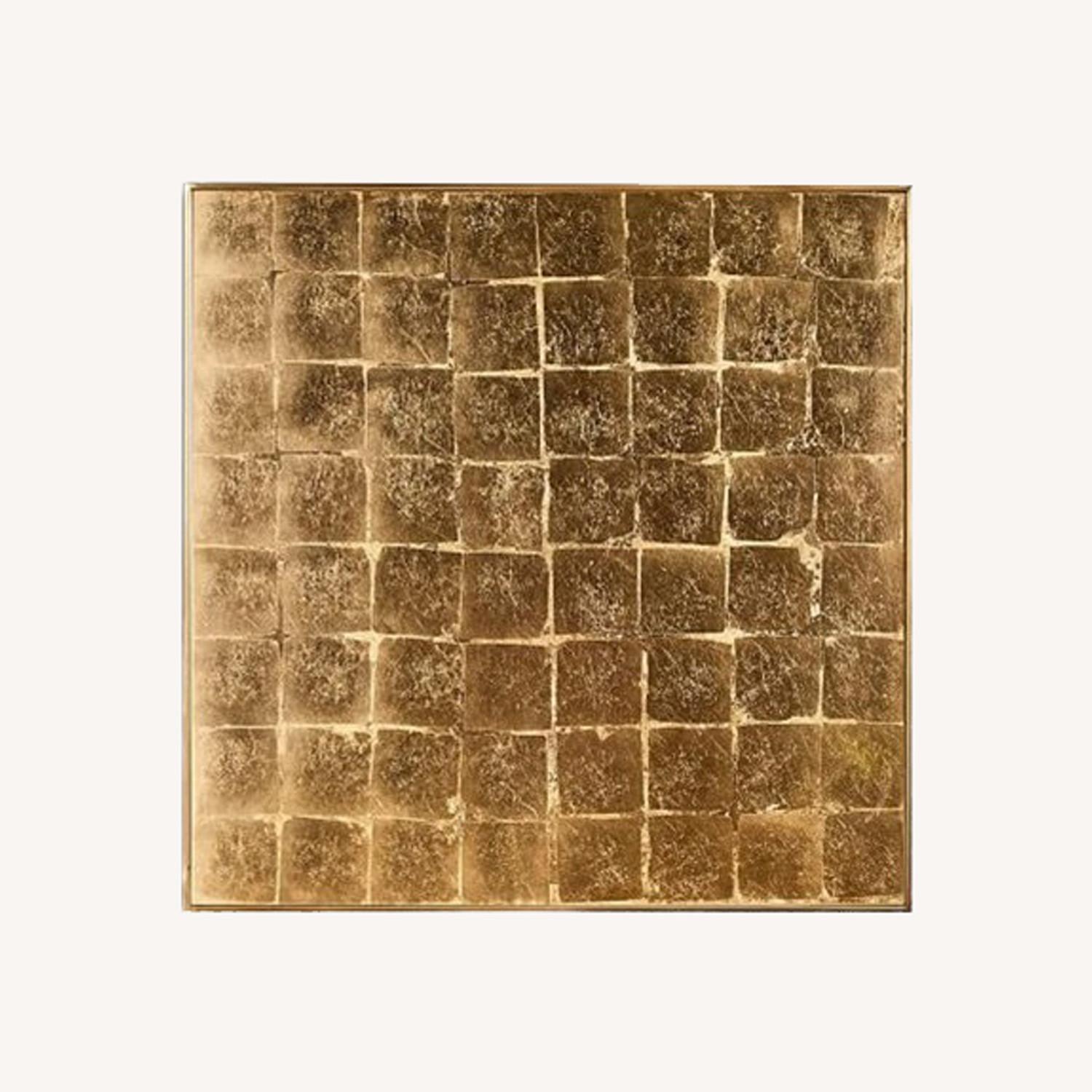 West Elm Gilded Wall Art - image-0