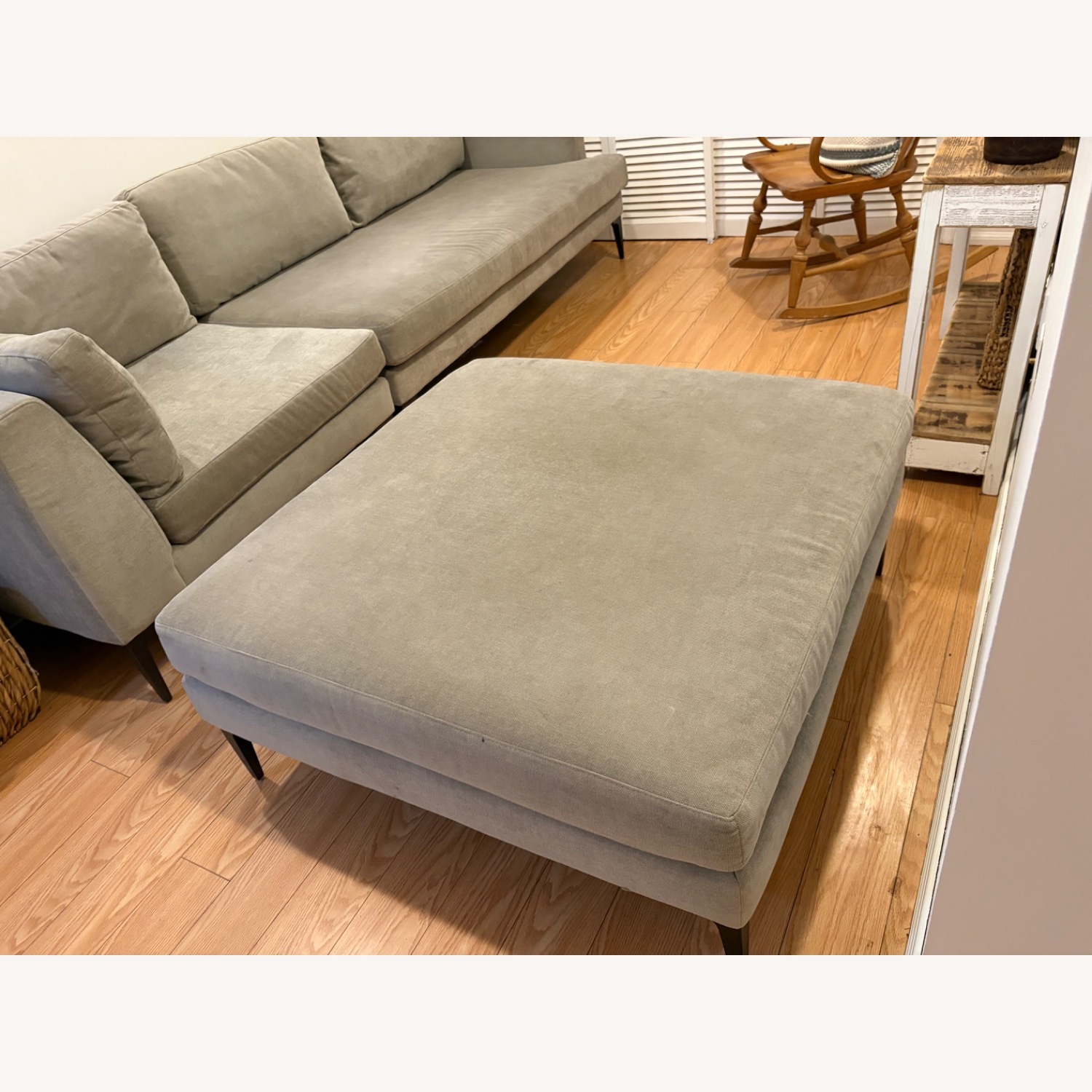 West Elm Gray Andes Sectional - image-4