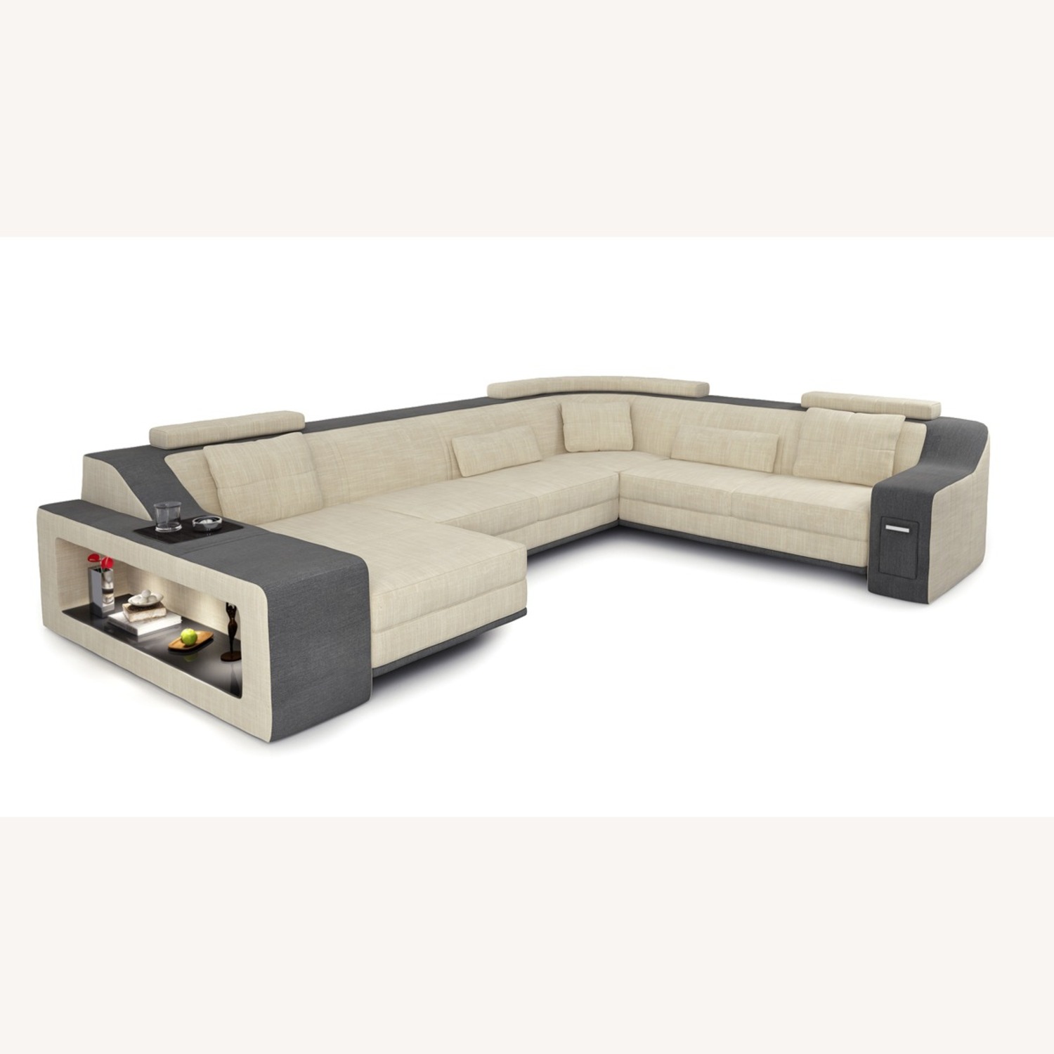 Chaise Sectional California BULLHOFF - image-2