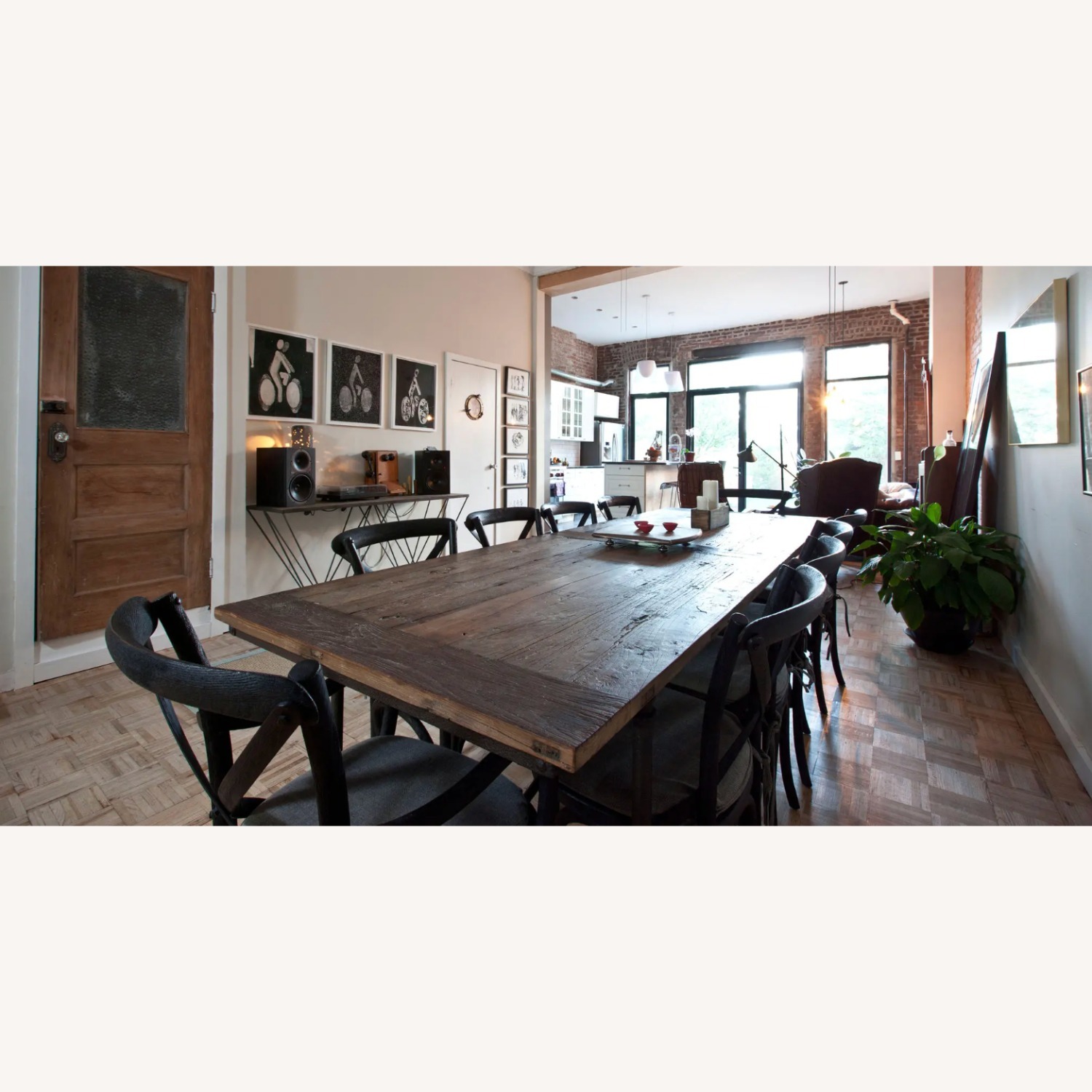 Restoration Hardware Flatiron Table, Seats 10 - image-1