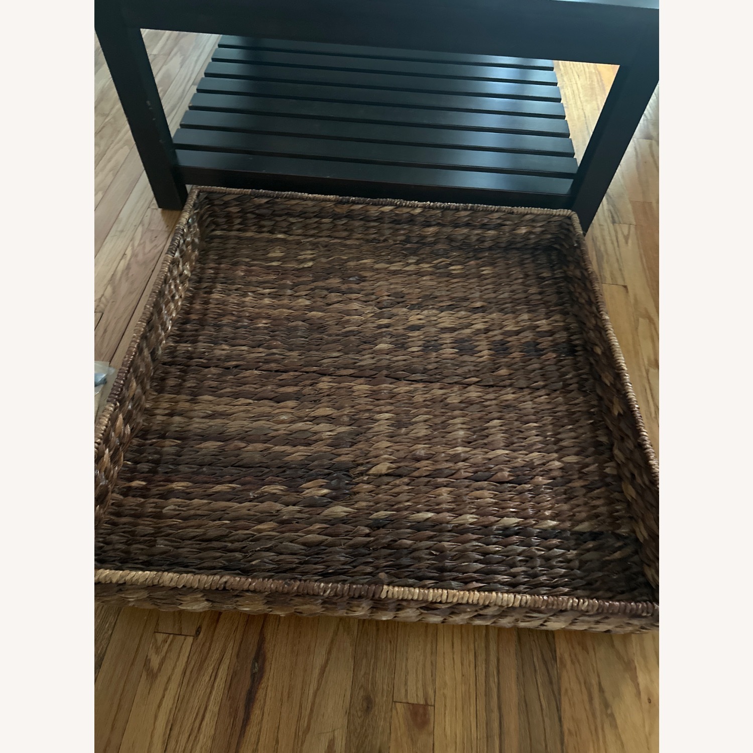 Coffee Table With Basket - image-4