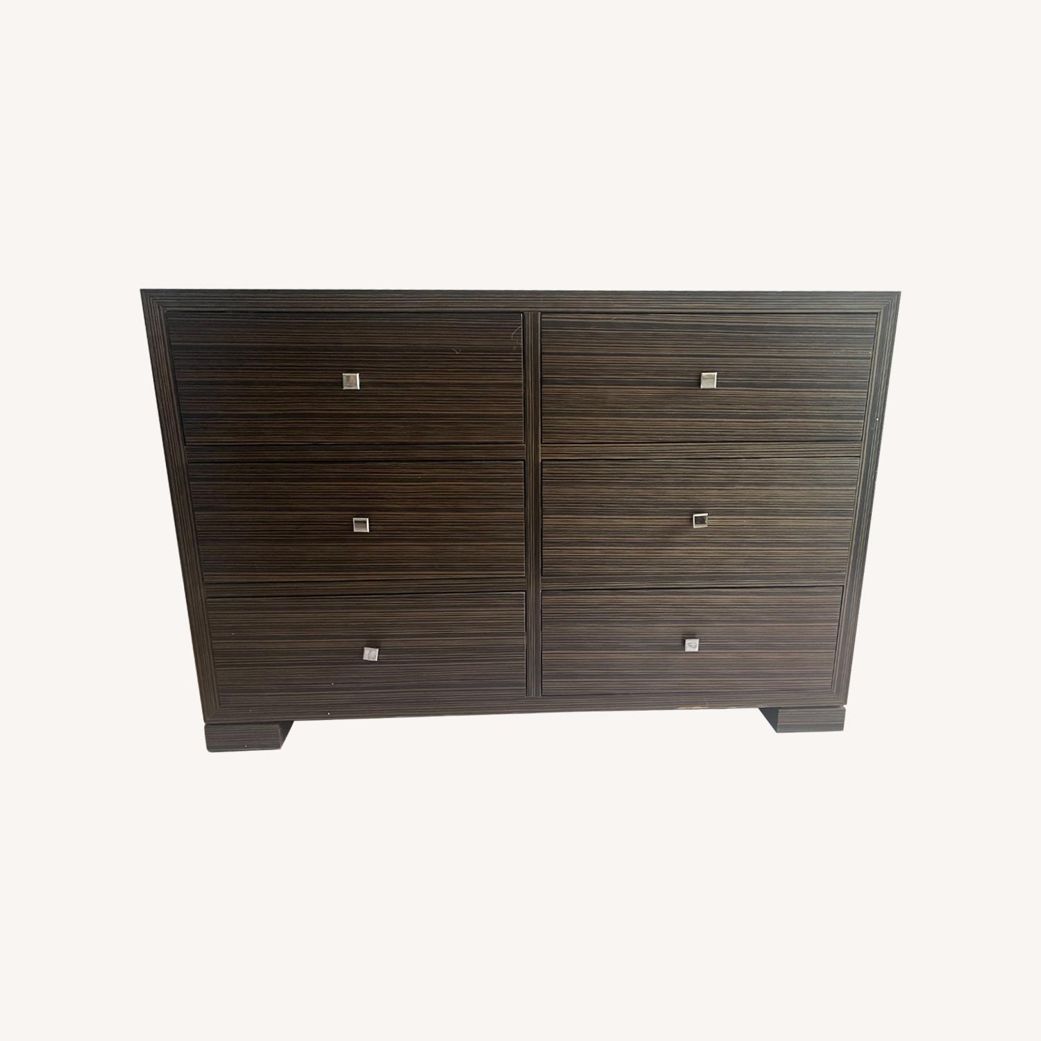 Brown Dresser - image-0