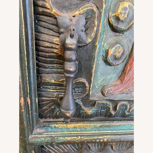 Used Spanish Carved Armoire - Apostles & Angels  for sale on AptDeco