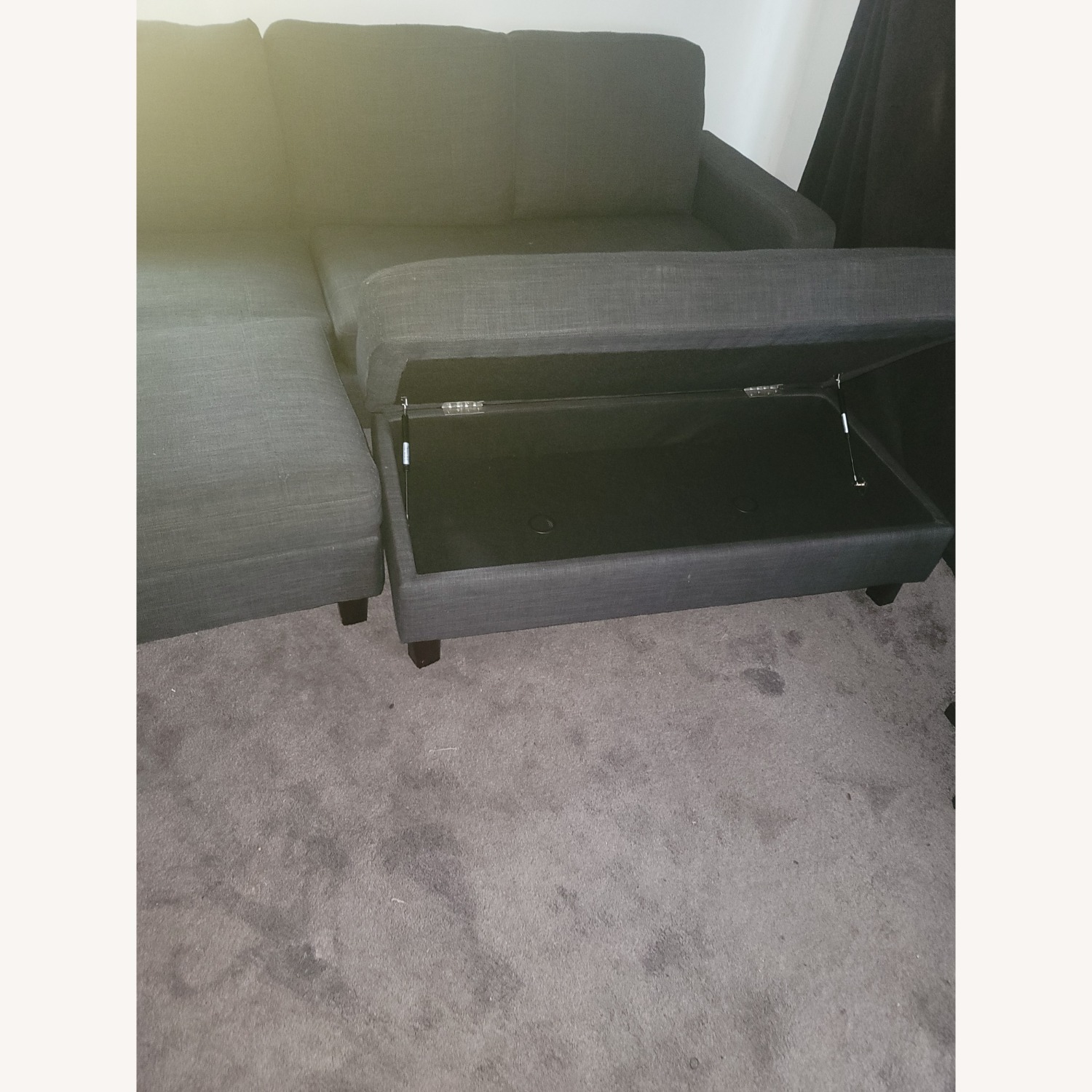 Abbyson Berkeley Reverisible W Ottoman - image-2