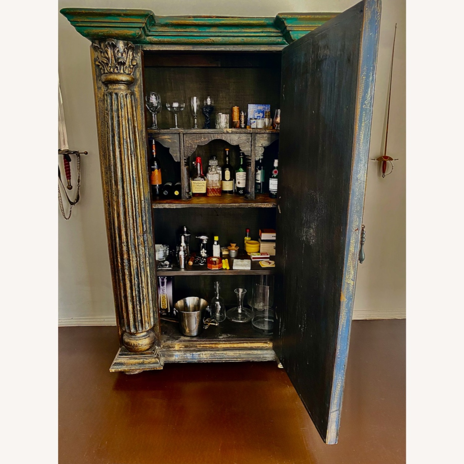 Spanish Renaissance Armoire - image-5