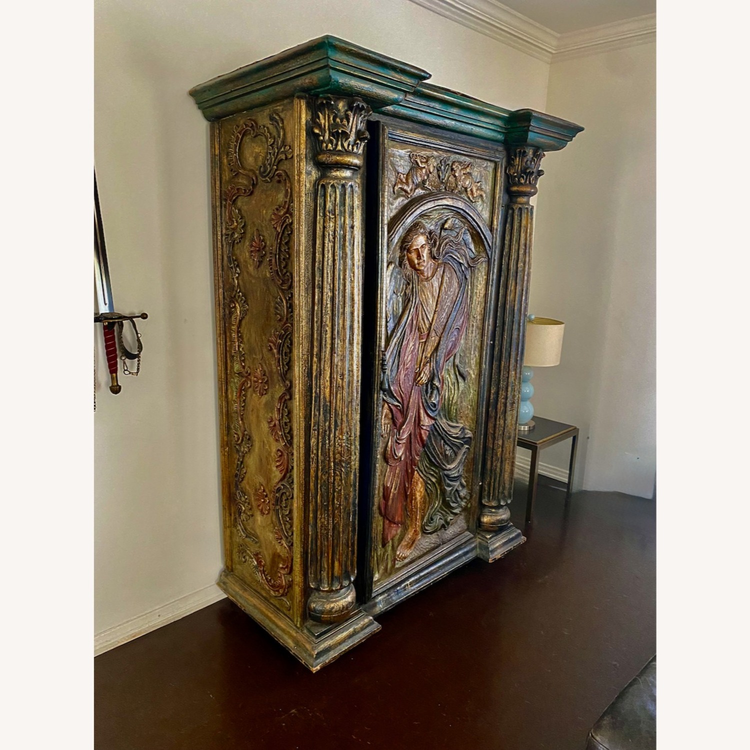 Spanish Renaissance Armoire - image-3