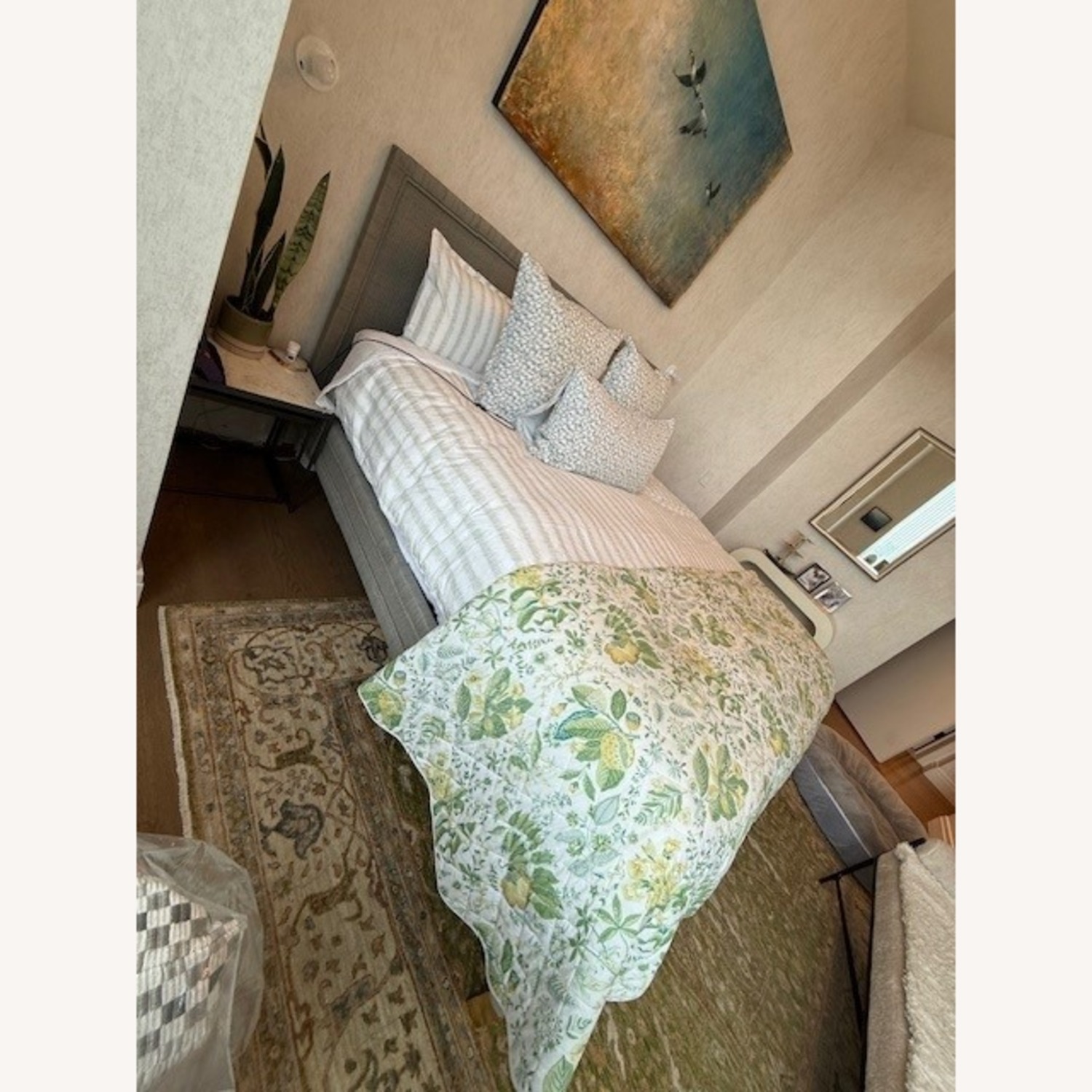 Serena & Lily Balboa Rattan Bed - Mist - image-6