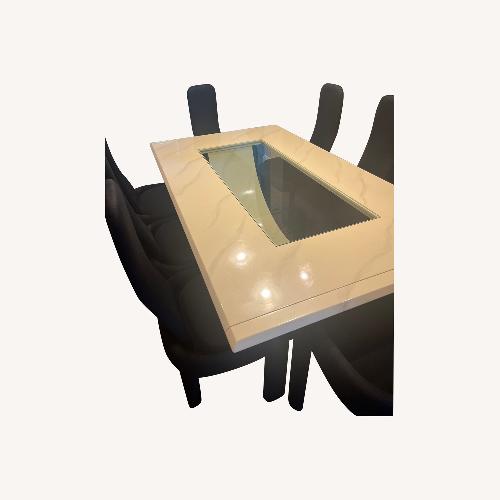 Used Vintage Lacquer Dining Room Set for sale on AptDeco