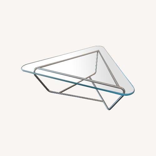 Used Triangular ("Prism") Coffee Table by Made in Ratio for sale on AptDeco