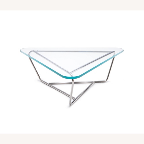 Used Triangular ("Prism") Coffee Table by Made in Ratio for sale on AptDeco