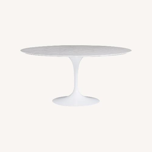 Used 60" Saarinen Carrara Marble Table for sale on AptDeco