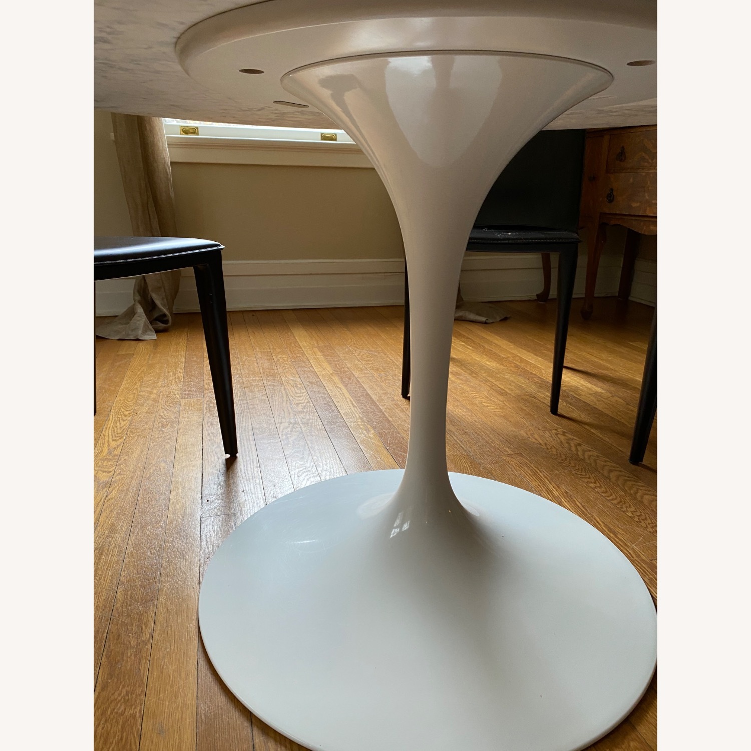 60" Saarinen Carrara Marble Table - image-3