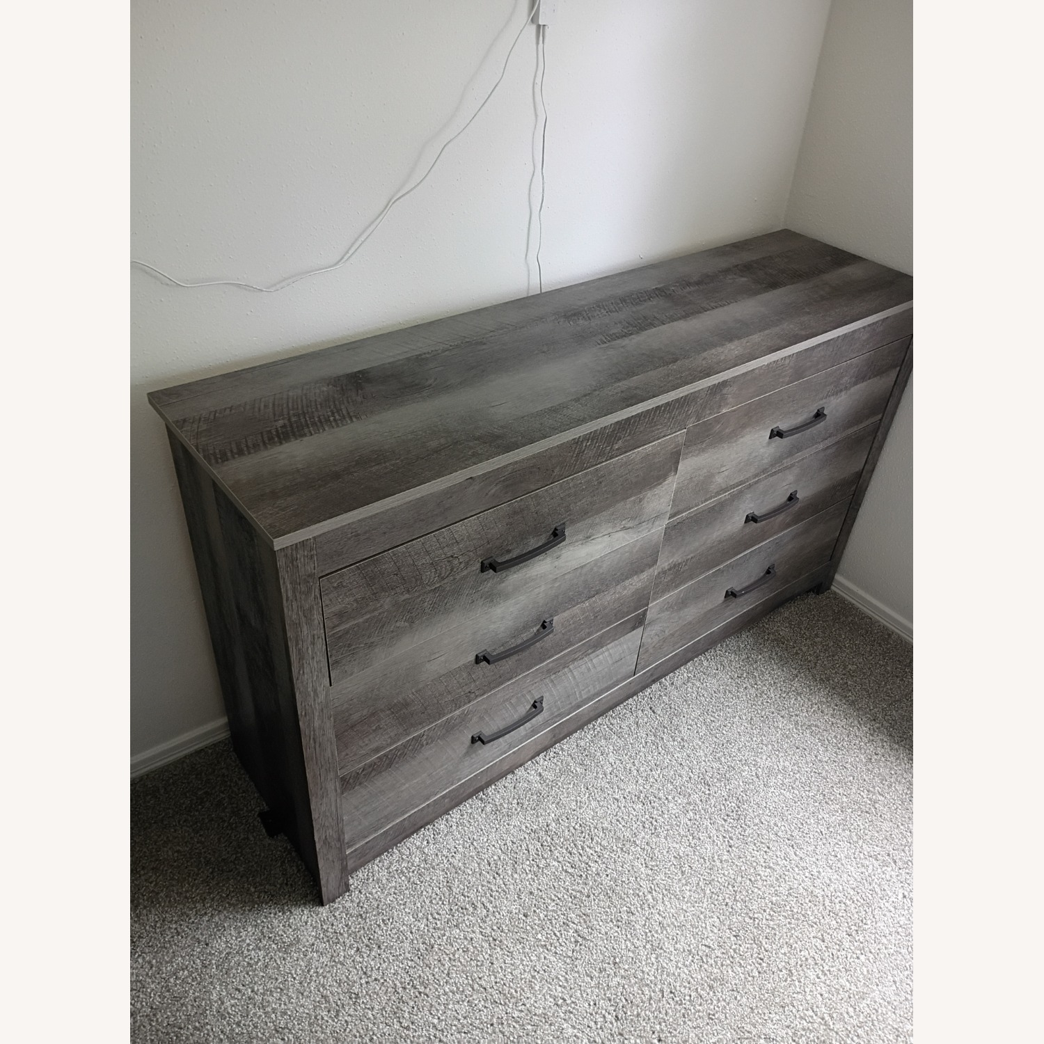 Langston 6-Drawer Gray Dresser - image-4
