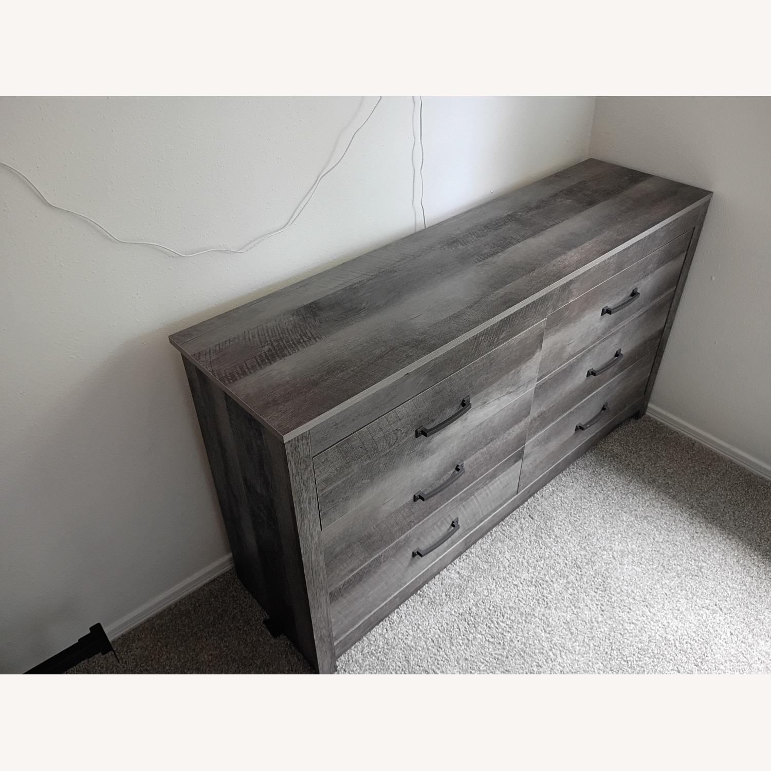 Langston 6-Drawer Gray Dresser - image-3