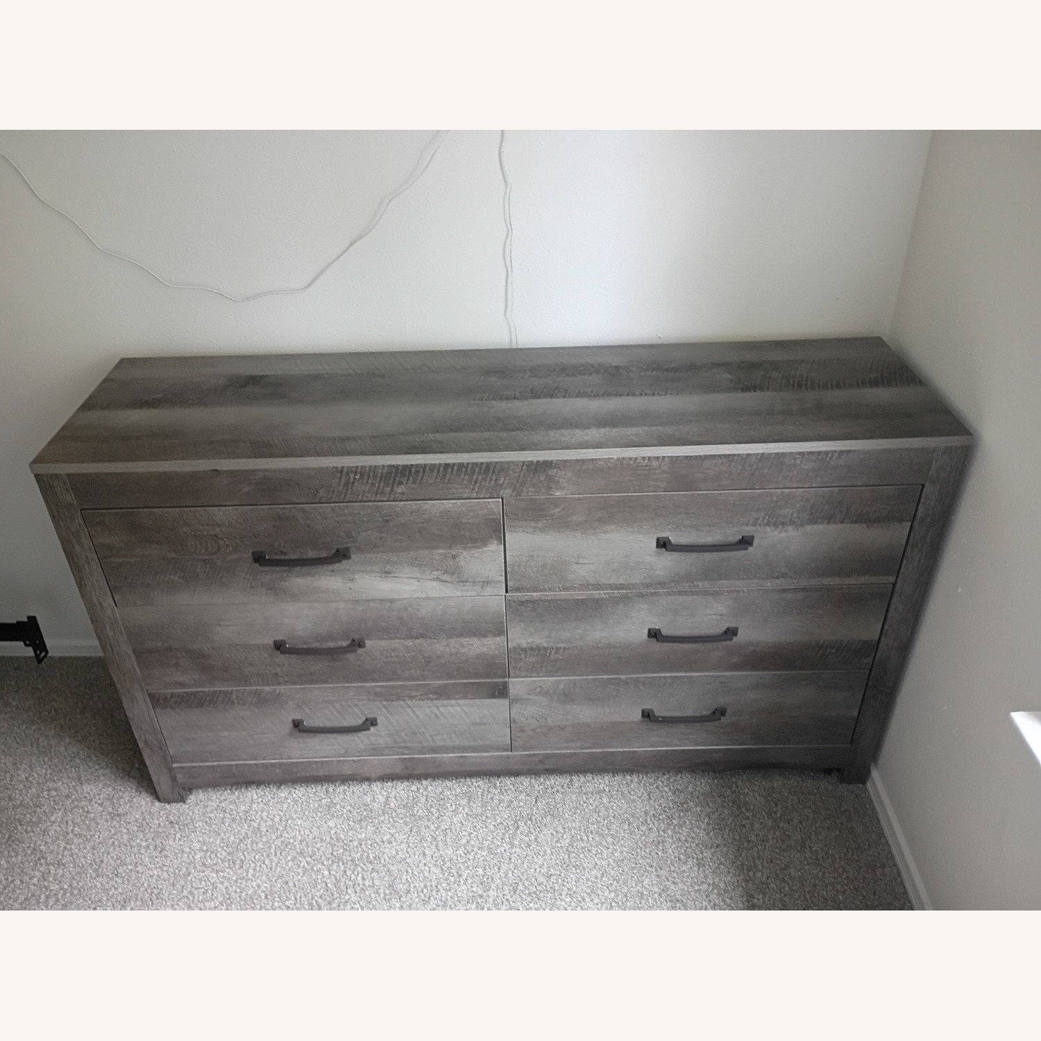 Langston 6-Drawer Gray Dresser - image-1