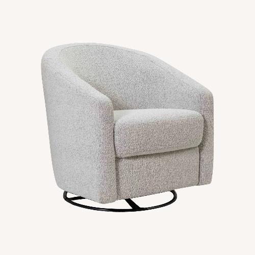 Used Gray Babyletto Madison Swivel Glider  for sale on AptDeco