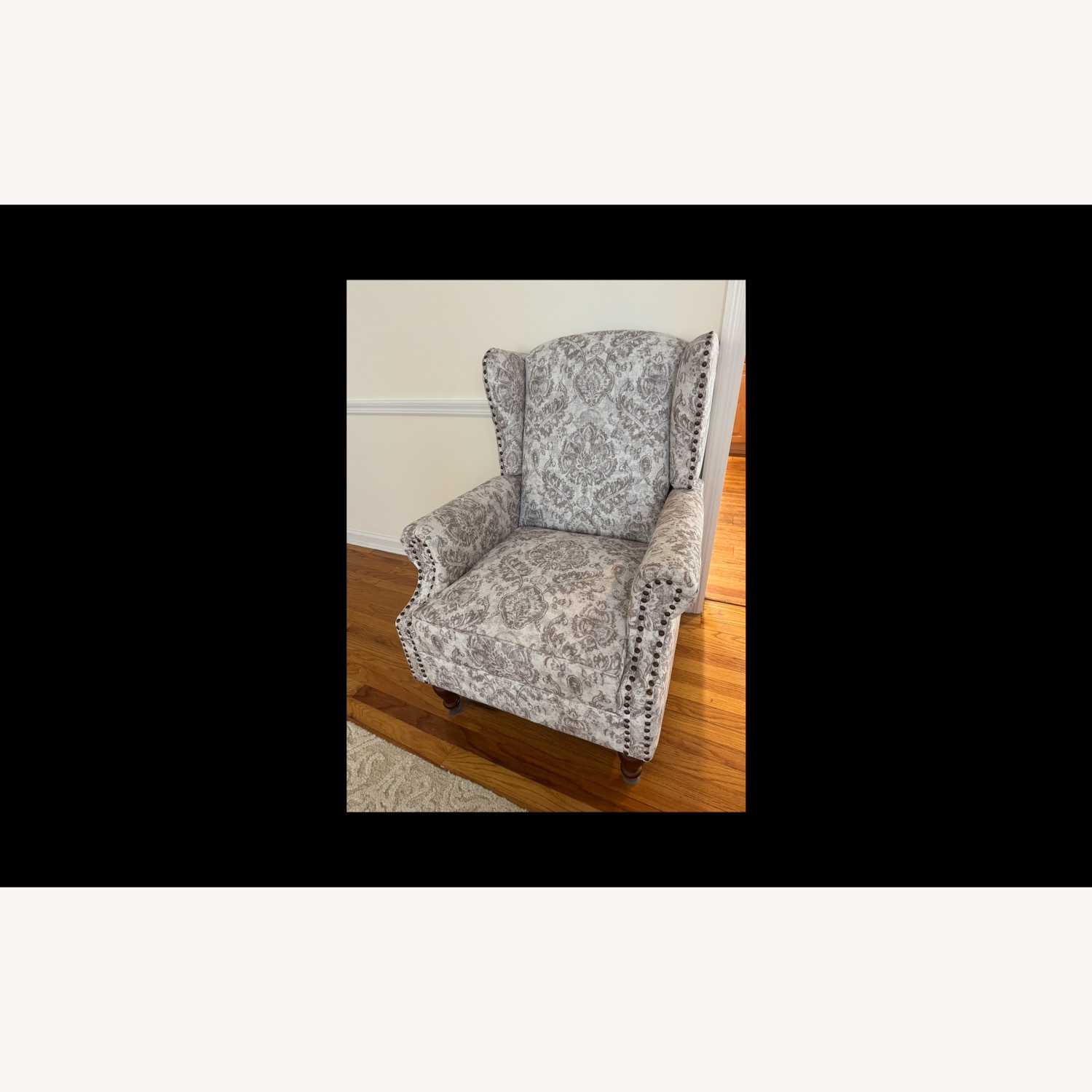 Wayfair Anndi Upholstered Wingback Accent Chair - image-1