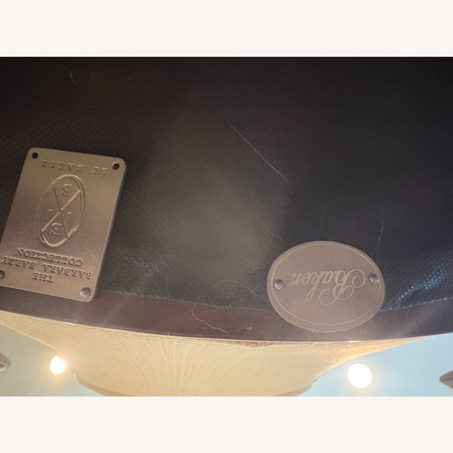 10 Gold Barbara Barry Dining Chairs - image-4