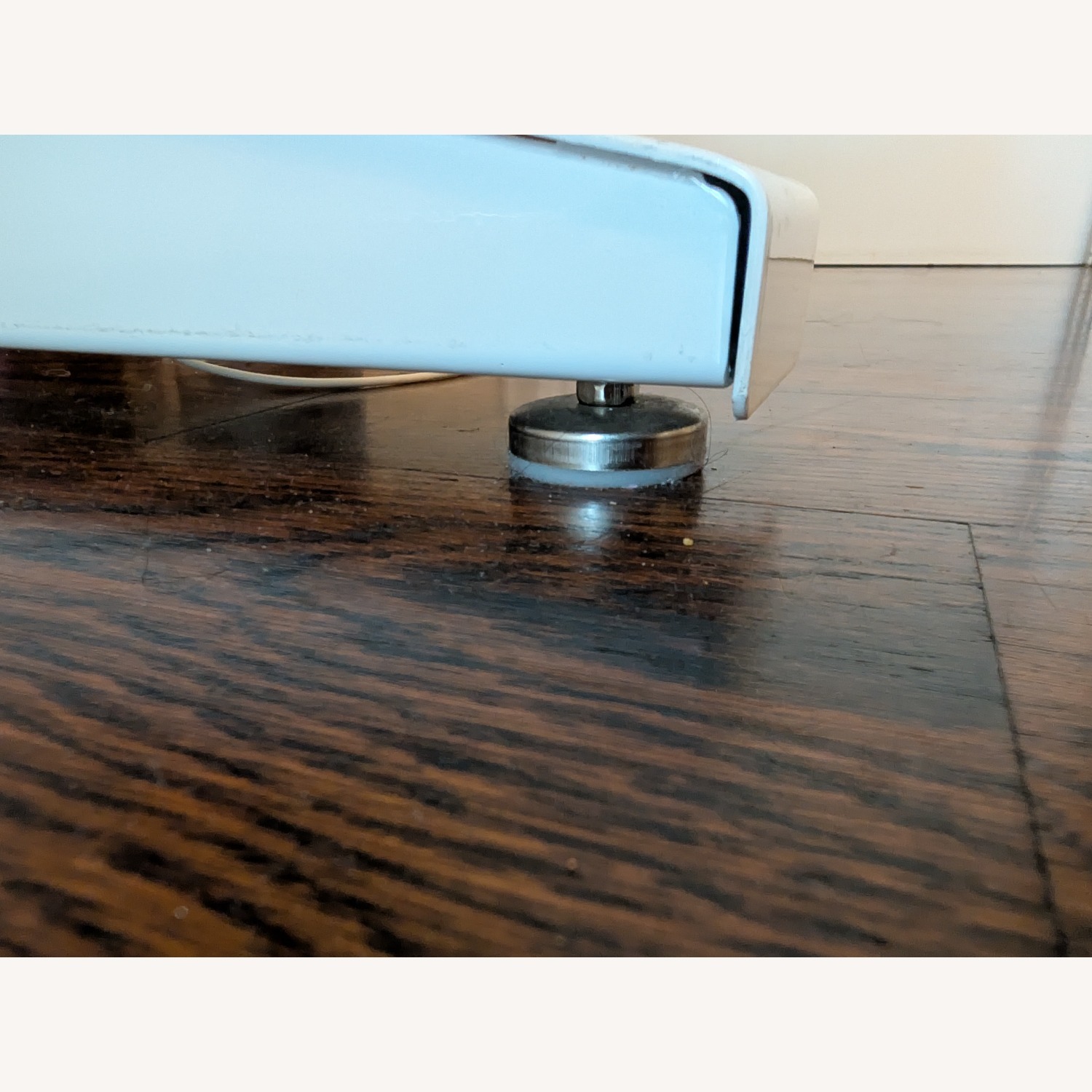 Husky Solid Wood Sit/Stand Desk With Wheels - image-2