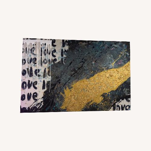 Used Love Is Art Original Painting  for sale on AptDeco