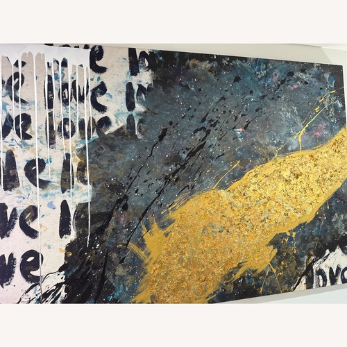 Used Love Is Art Original Painting  for sale on AptDeco