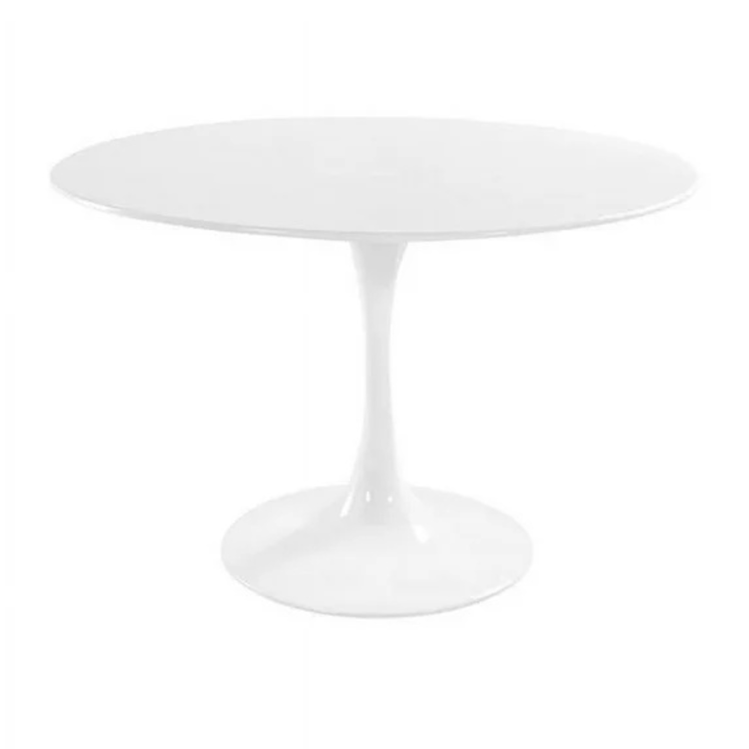 White Round Dining Table - image-4