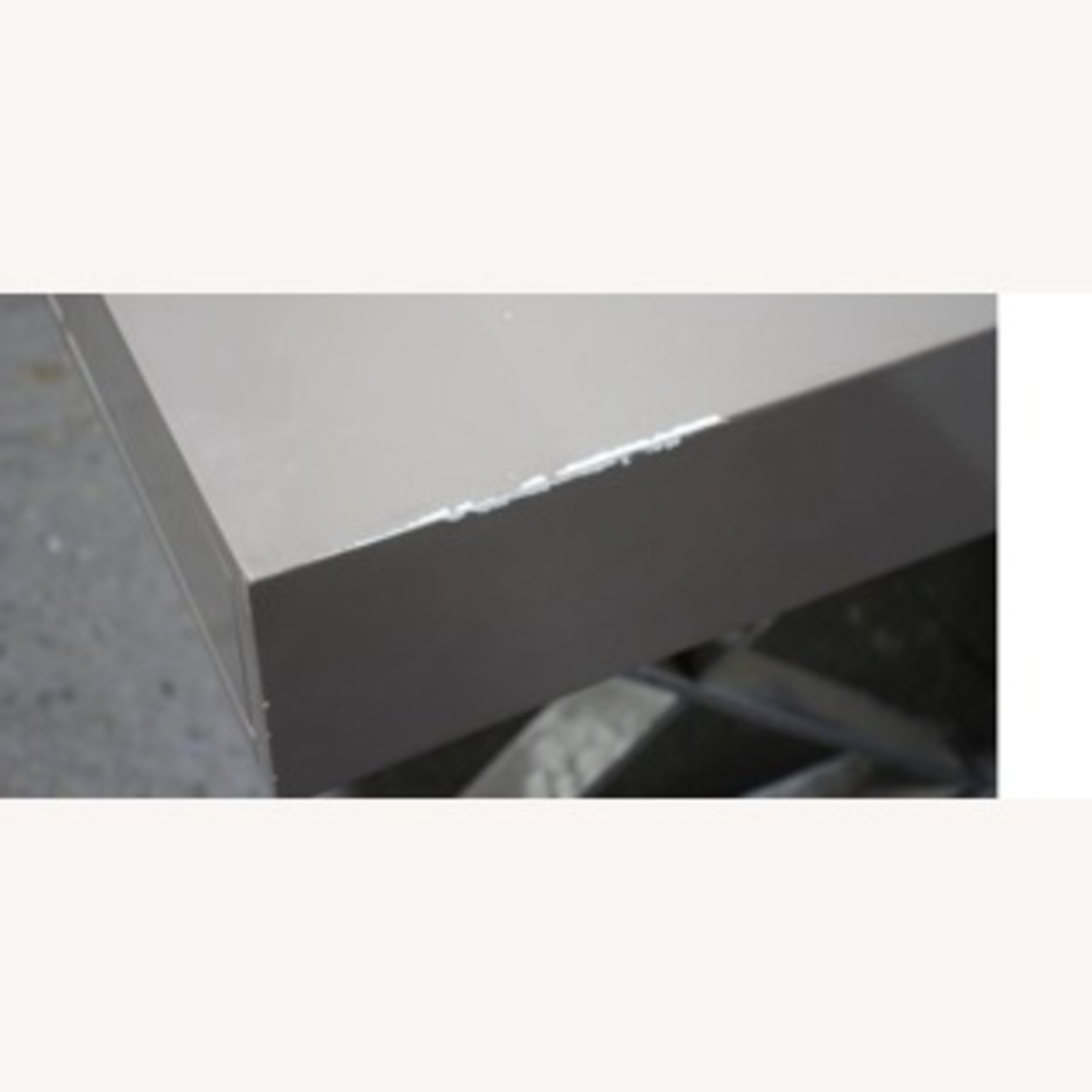 John Stuart MCM Writing Desk Chrome X Base - image-5